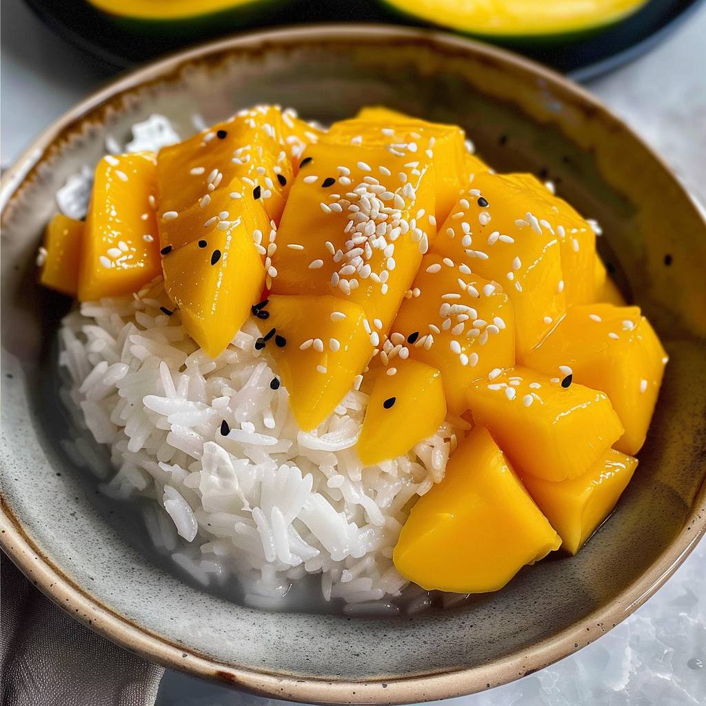 mango sticky rice recipe