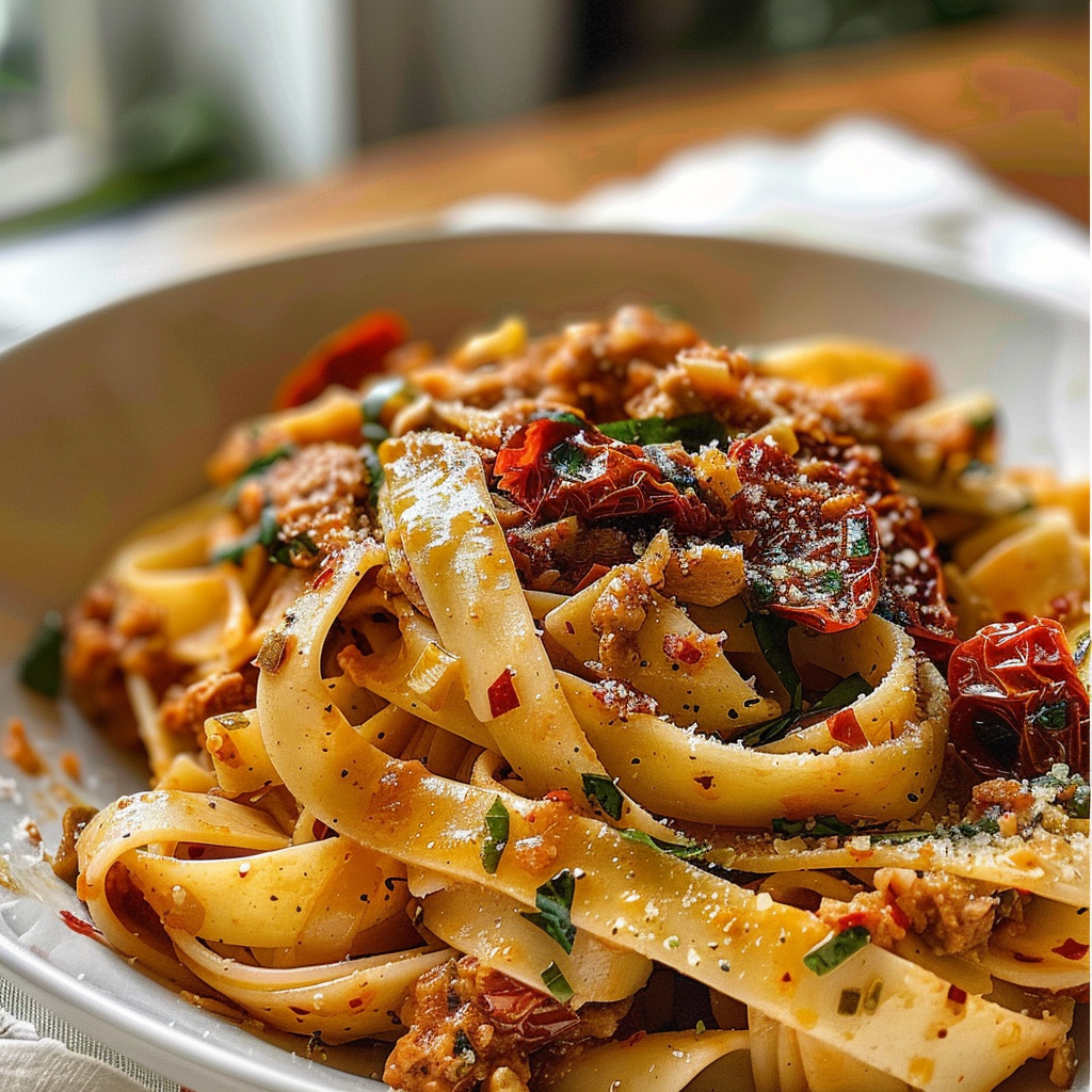 sun dried tomato pasta