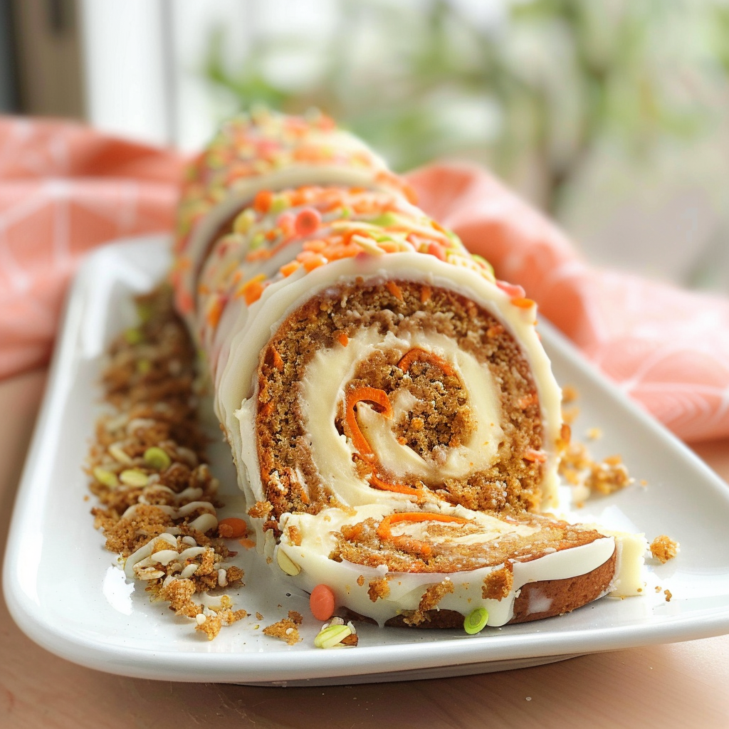 Carrot Cake Roll