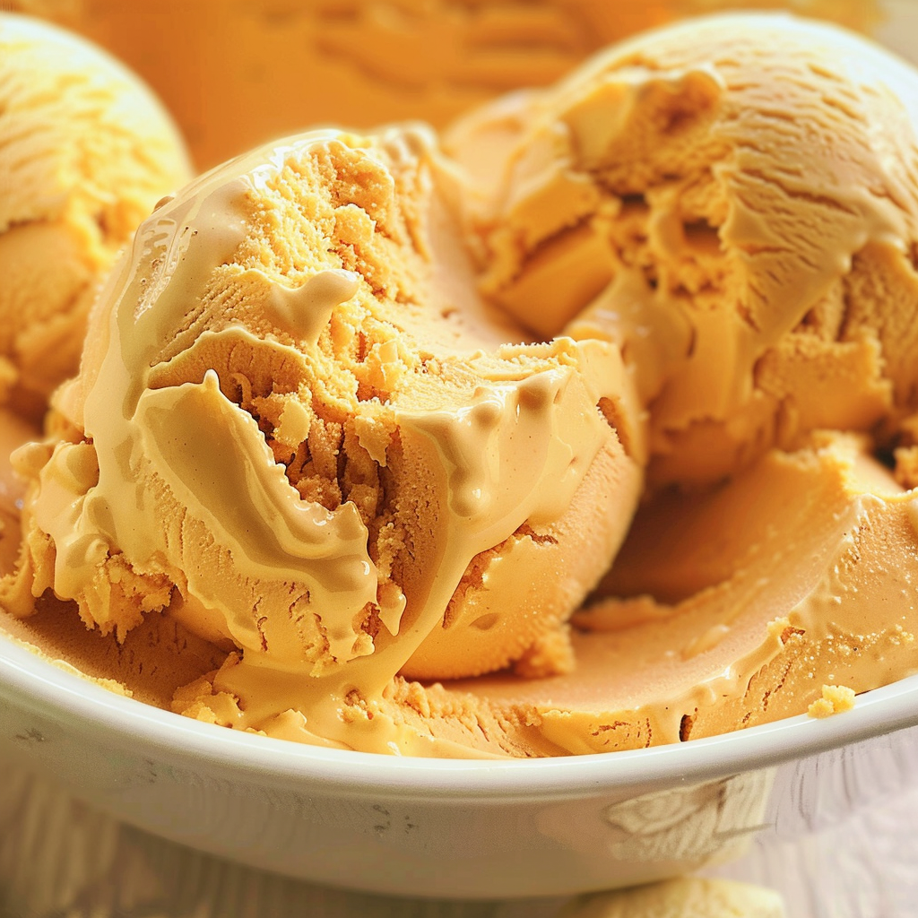No-Churn Pumpkin Ice Cream