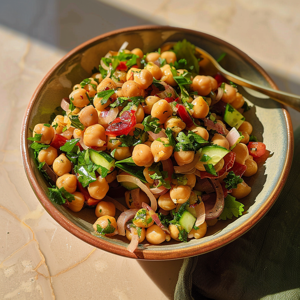 Turkish Chickpea Salad