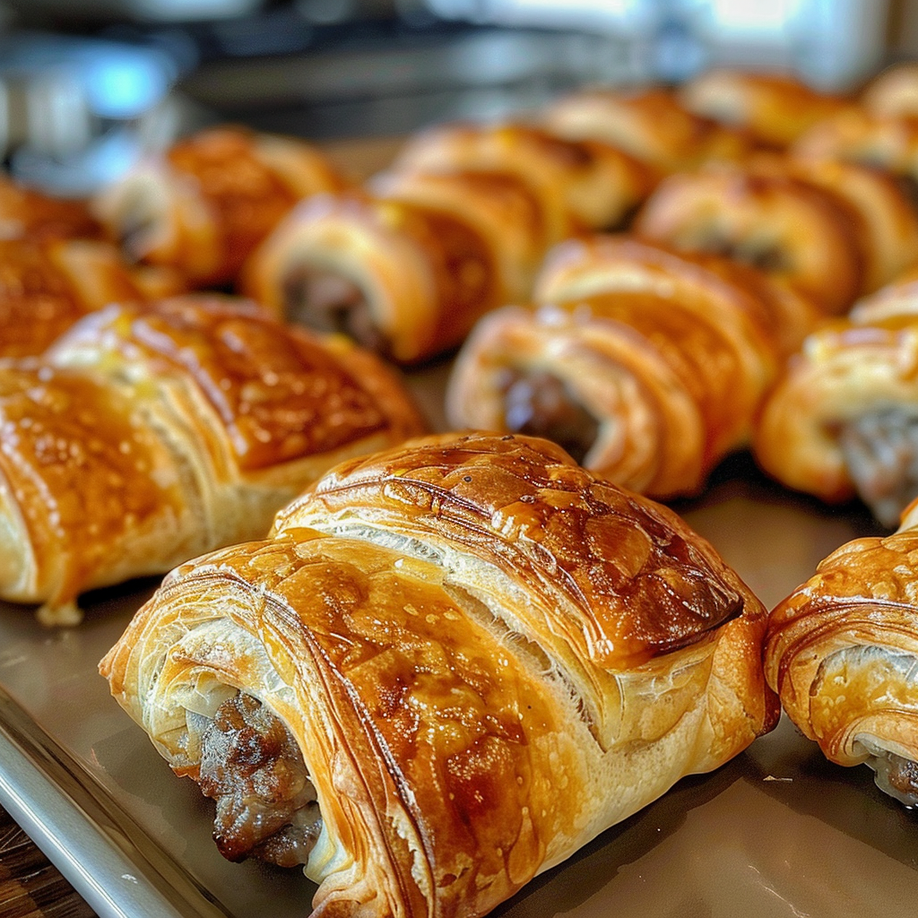 Breakfast Sausage Crescent Rolls Recipe