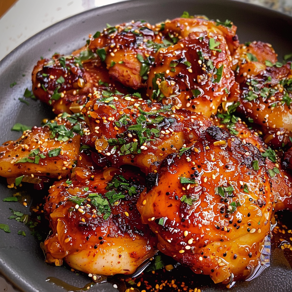 HONEY GARLIC CHICKEN