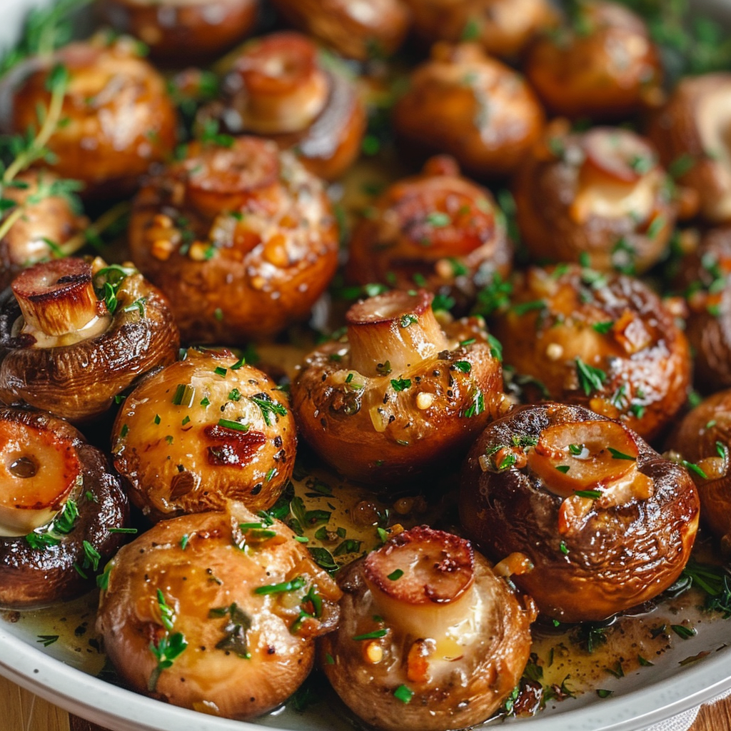 Garlic Butter Mushrooms 