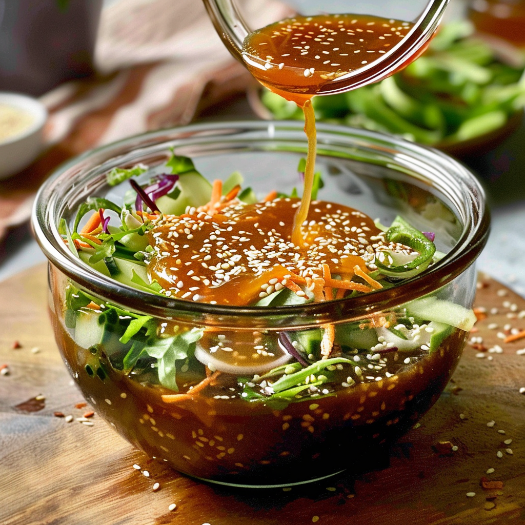 Healthy Sesame Ginger Dressing Recipe, Quick + Easy