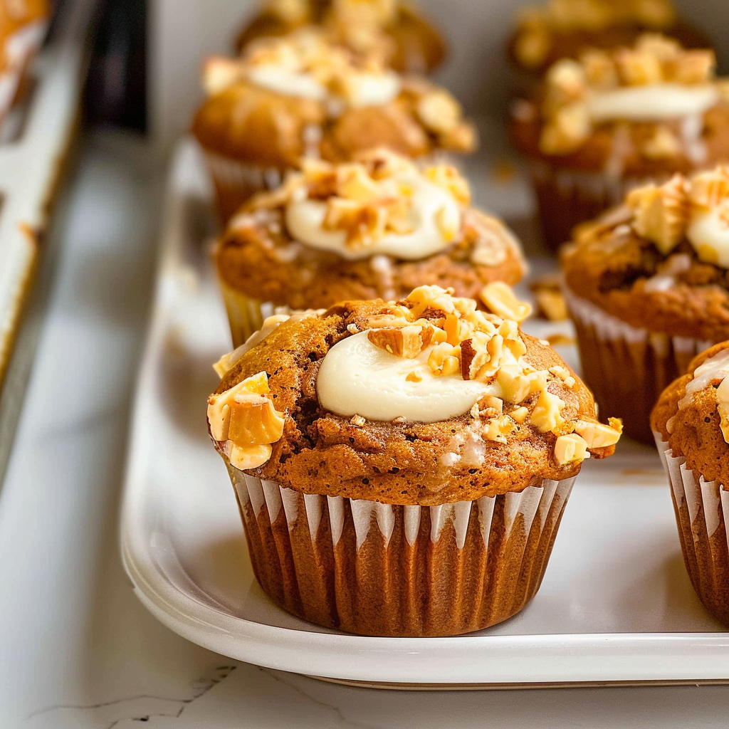 Pumpkin Cream Cheese Muffins