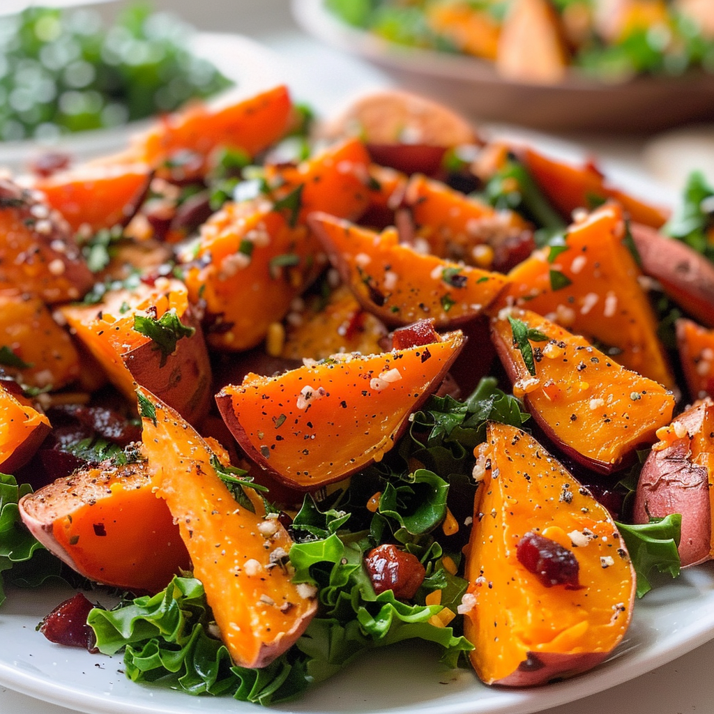 Savory Roasted Sweet Potatoes