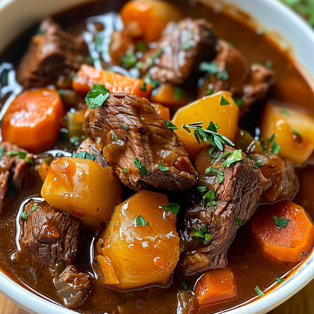 Tender Beef Stew Crock Pot