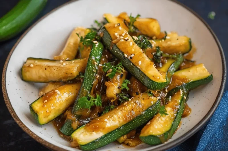 Zucchini Hibachi Style