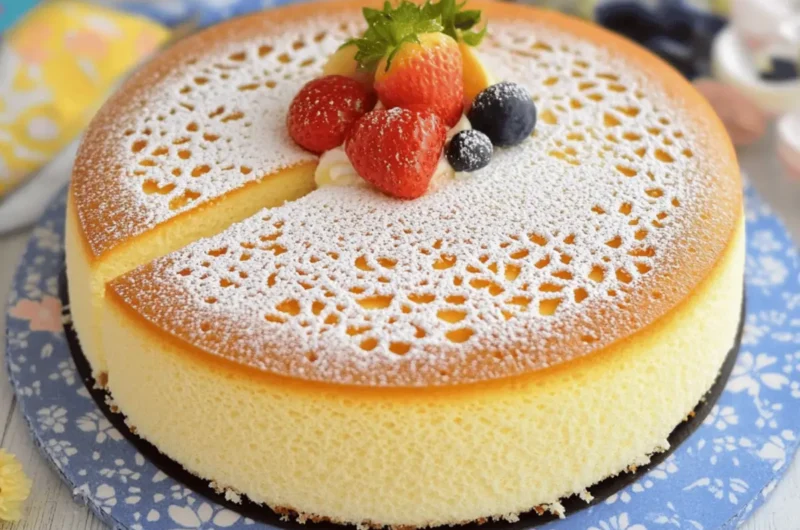 Easy Japanese Cotton Cheesecake Recipe