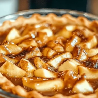 Toffee Apple Pie