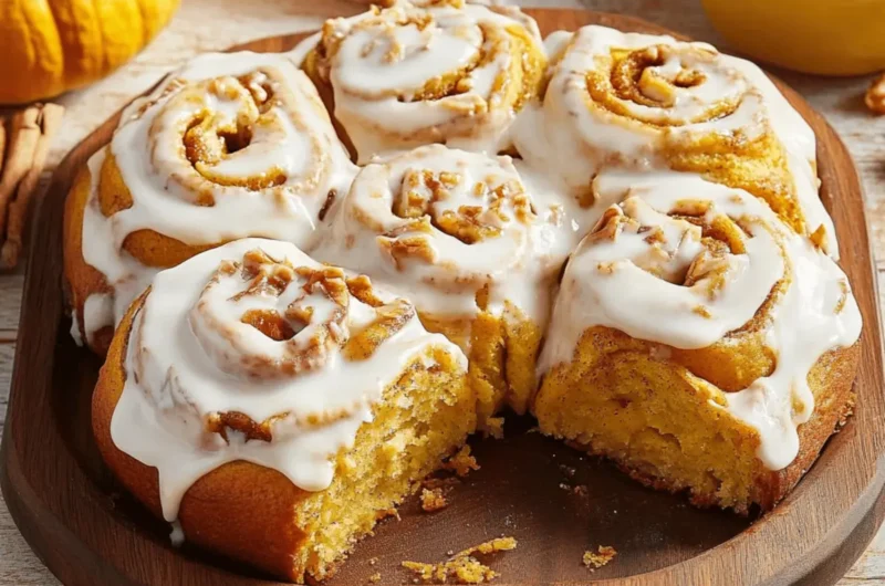 Pumpkin Cinnamon Rolls