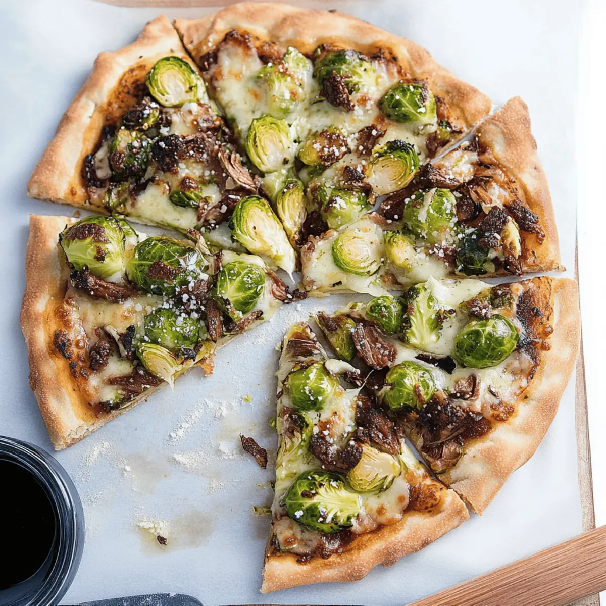 Brussels Sprouts Pizza Topping