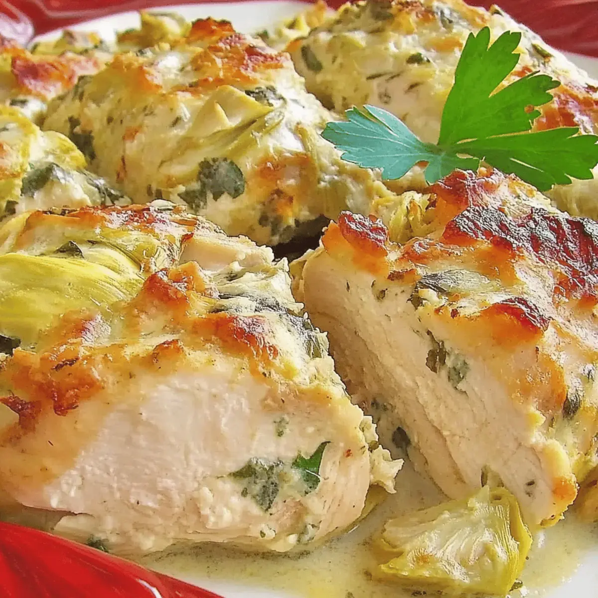 Artichoke Chicken Bake