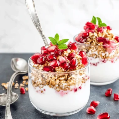 Pomegranate Yogurt Parfait