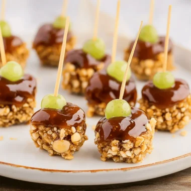 Caramel Apple Grapes