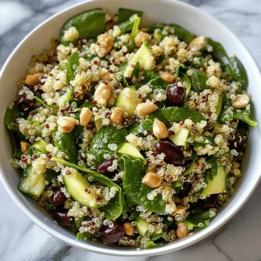 Spinach and Quinoa Salad