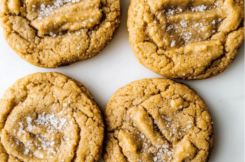 Soft and Chewy Peanut Butter Cookies