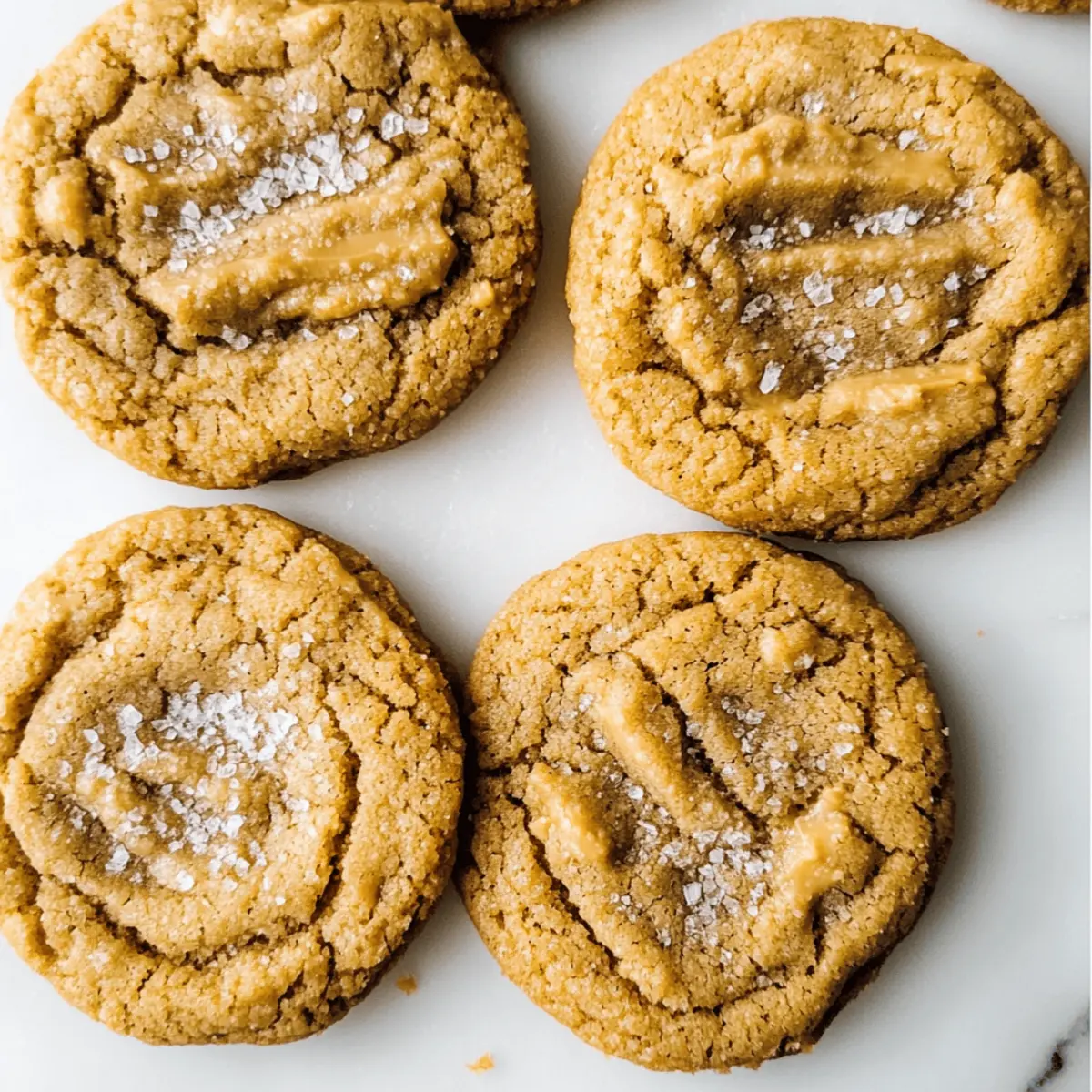 Soft and Chewy Peanut Butter Cookies
