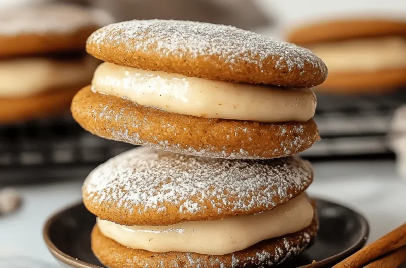 Apple Cider Whoopie Pie Cookies