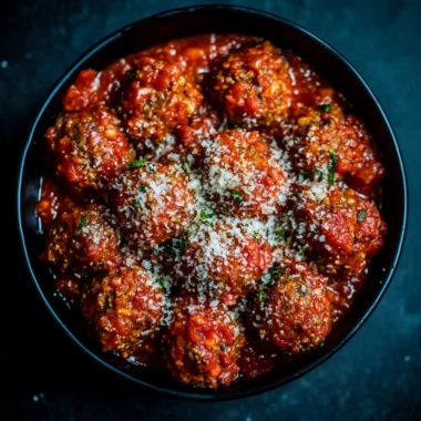 Italian Meatballs with Marinara