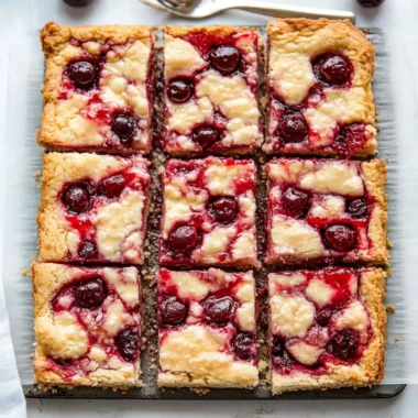 Cherry Cheesecake Bars